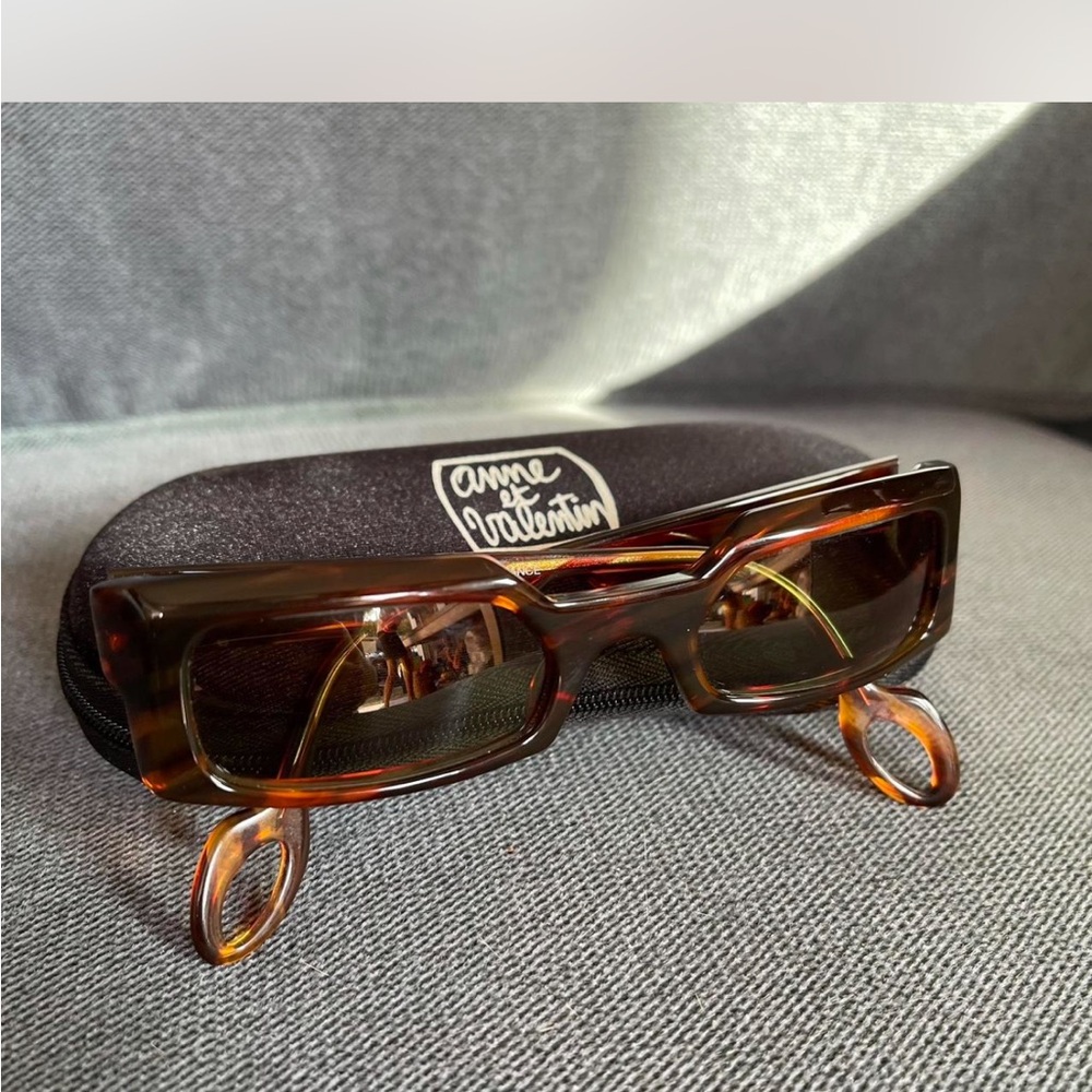 Anne & Valentin Tortoise Sunglasses